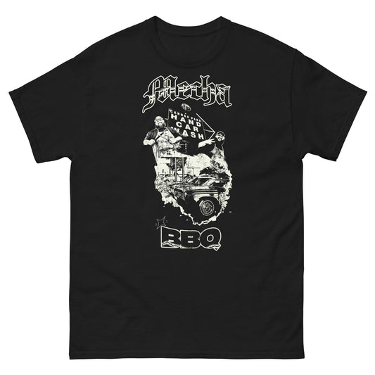 Mecha BBQ Collaboration Black Tee