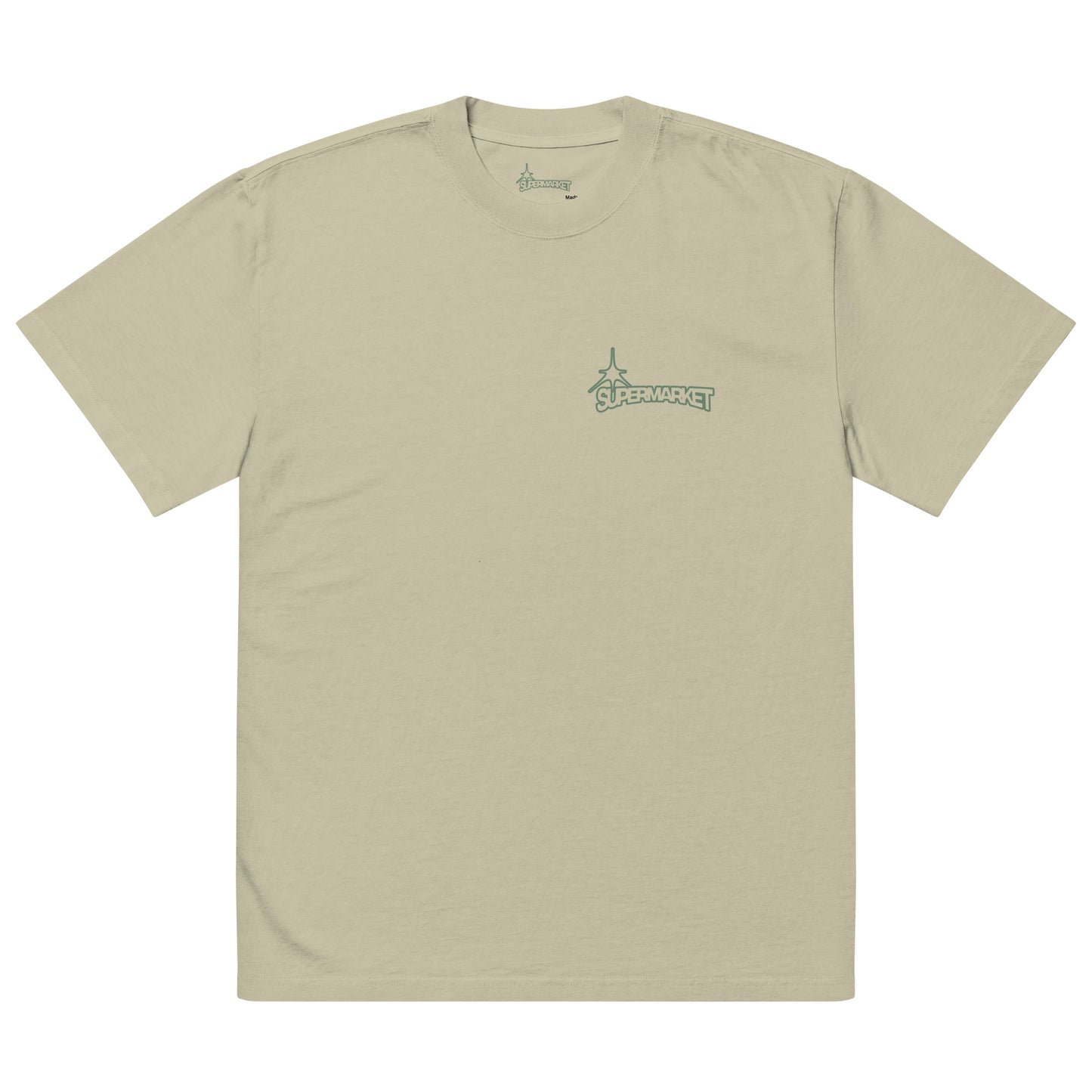 Supermarket Fresh Fish Tee in Faded Green